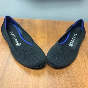 Rothy’s round-toe flats.